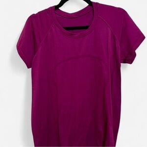 Purple Lululemon Swiftly T-Shirt